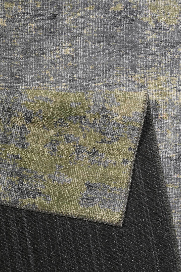 Night Hour Teppich grau Kurzflor rechteckig