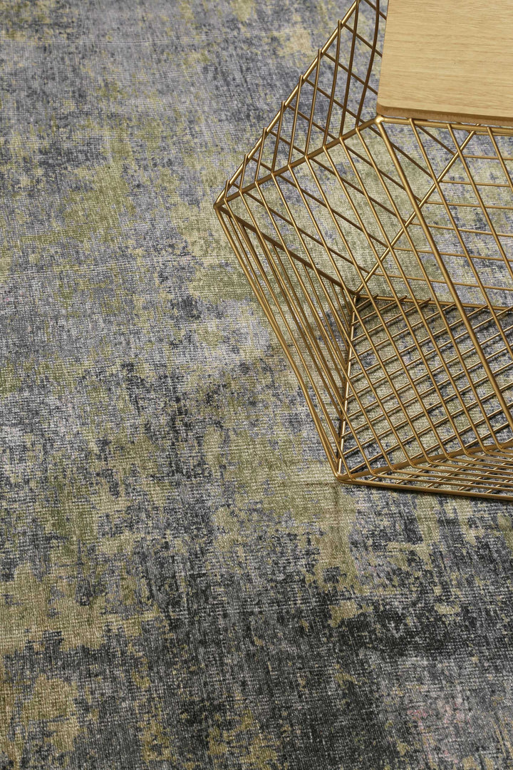 Night Hour Teppich grau Kurzflor rechteckig