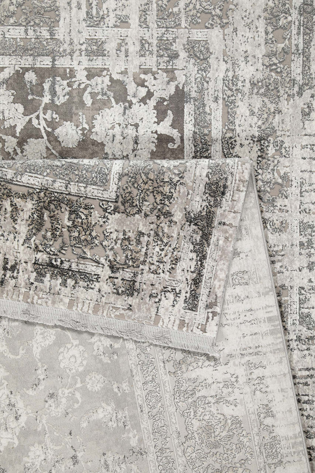 Vintage Teppich Grau Sand Beige Oriental "#Upperground Bazaar" by WECONhome