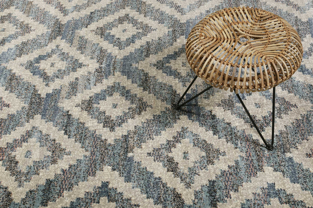 Passion 2.0 Teppich blau Kurzflor rechteckig