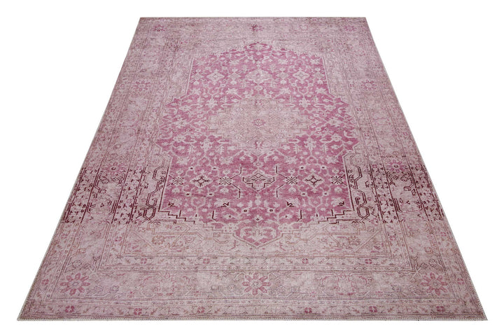 Past Future Teppich beige Kurzflor rechteckig