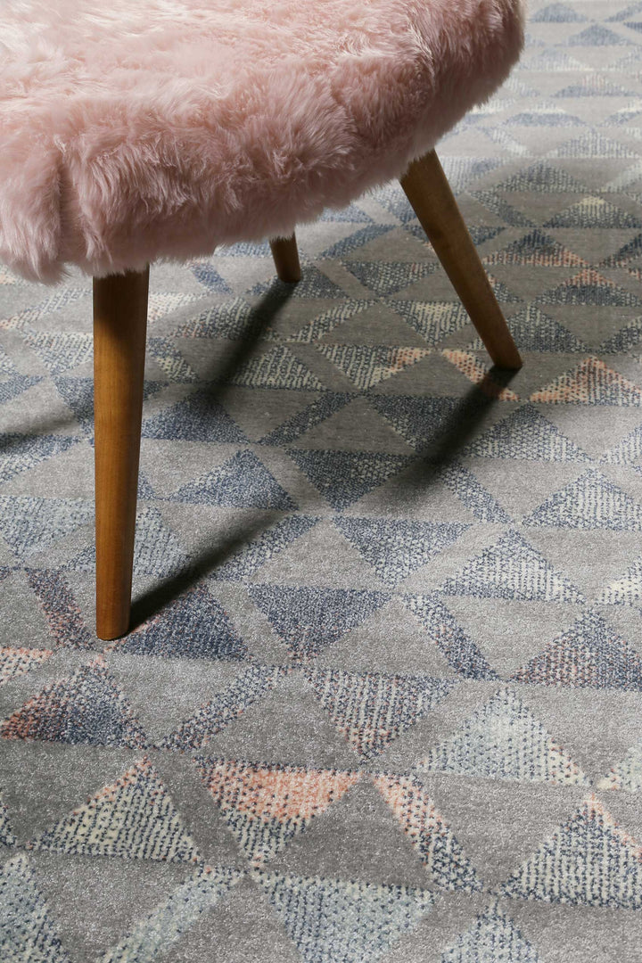 Pearl 2.0 Teppich grau Kurzflor rechteckig