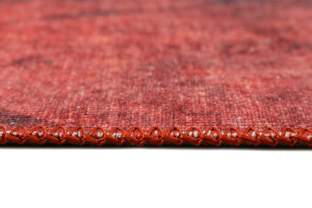 PEPE Teppich rot Kurzflor rechteckig