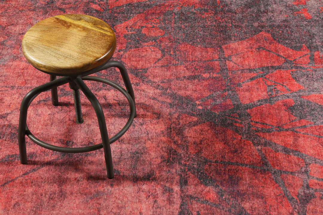 PEPE Teppich rot Kurzflor rechteckig