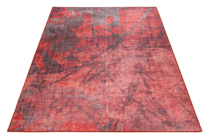 PEPE Teppich rot Kurzflor rechteckig