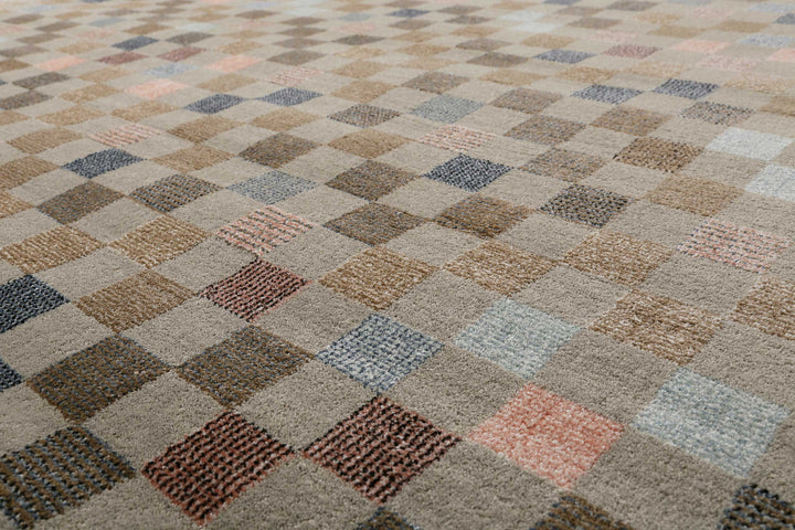 Physical 2.0 Teppich beige Kurzflor rechteckig