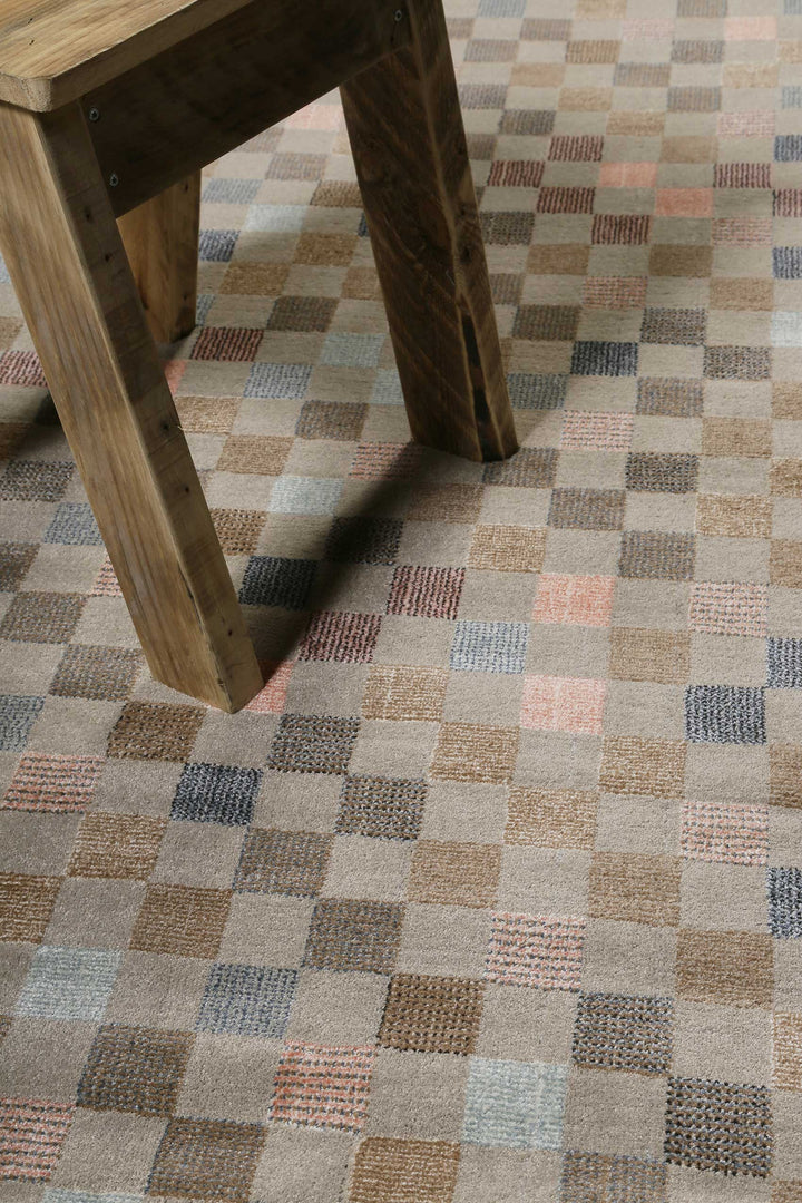 Physical 2.0 Teppich beige Kurzflor rechteckig