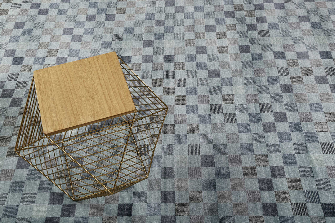 Physical 2.0 Teppich blau Kurzflor rechteckig