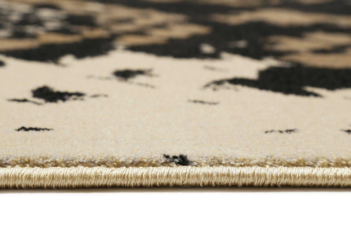 Phyton Teppich braun Kurzflor rechteckig