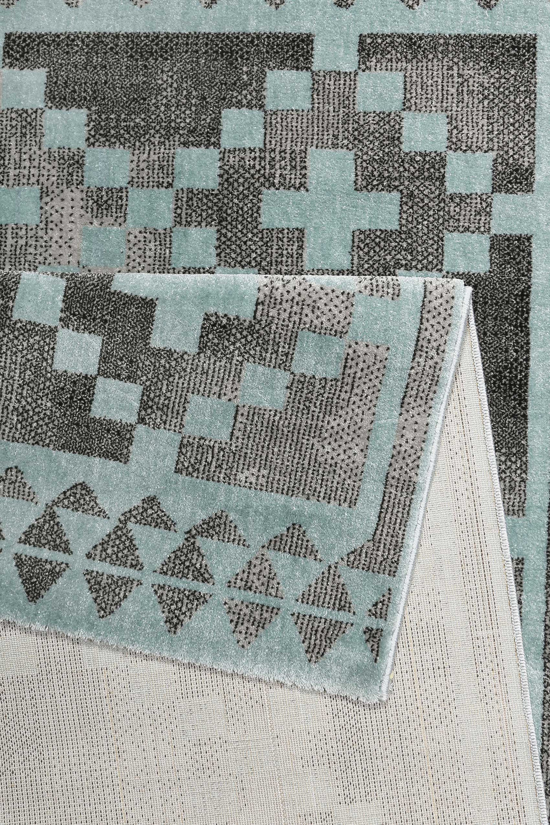 Pleasure 2.0 Teppich grau  Kurzflor rechteckig