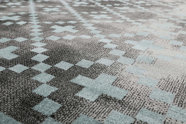 Pleasure 2.0 Teppich grau  Kurzflor rechteckig