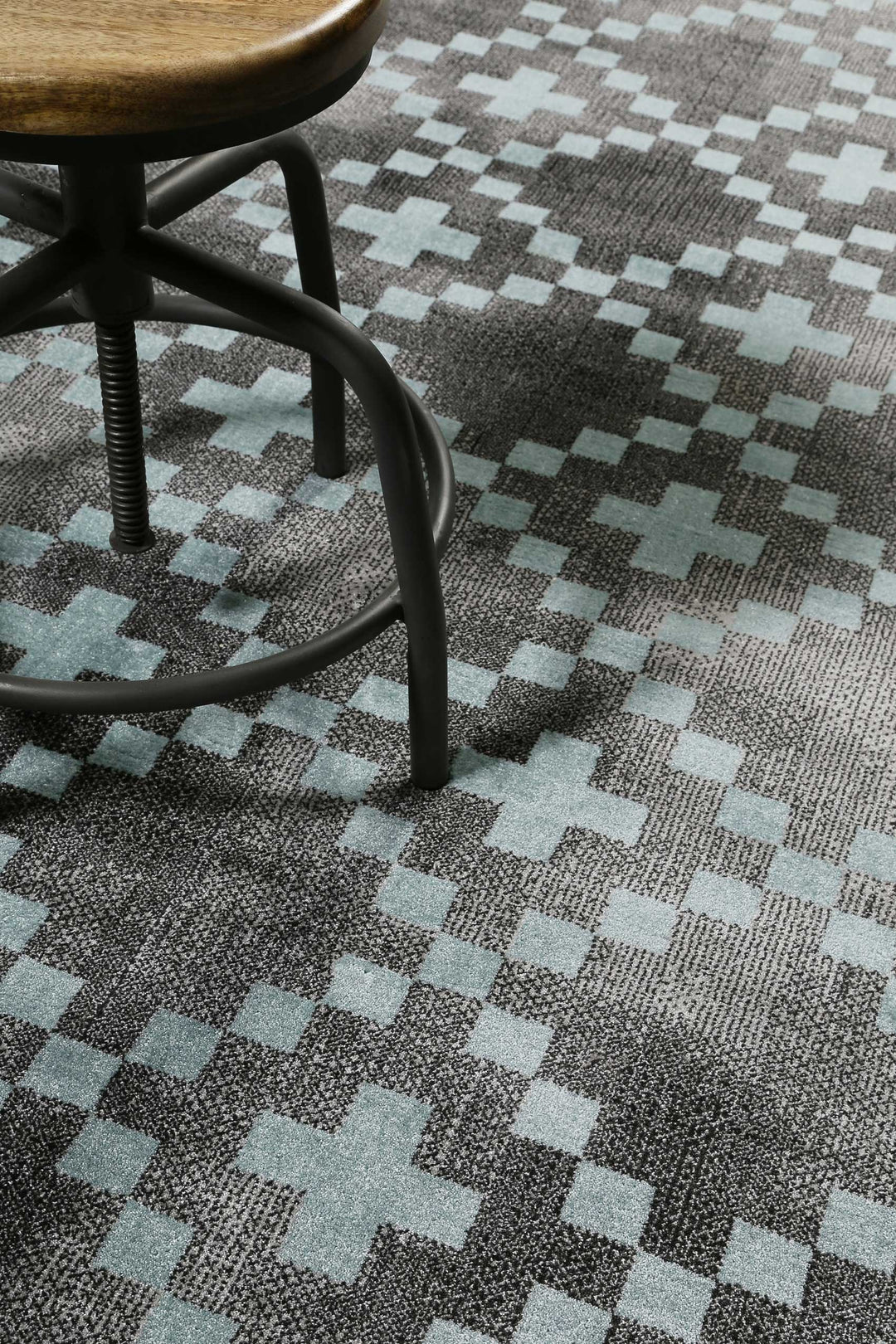 Pleasure 2.0 Teppich grau  Kurzflor rechteckig