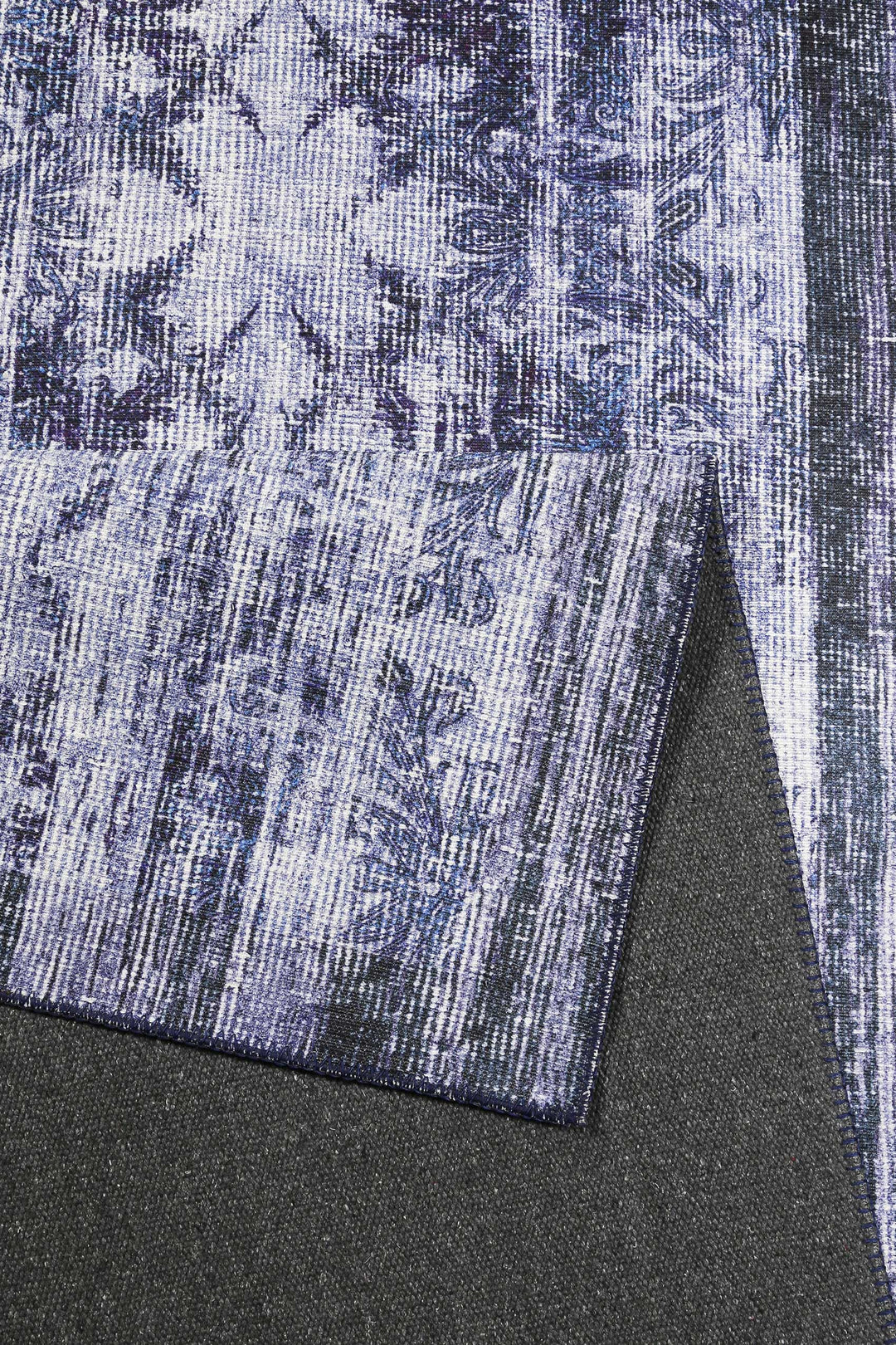 Poolside Teppich blau Kurzflor rechteckig