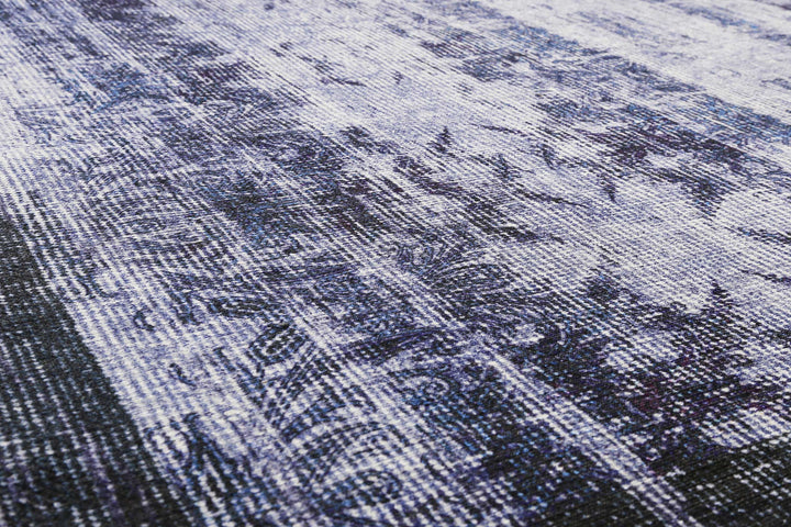 Poolside Teppich blau Kurzflor rechteckig