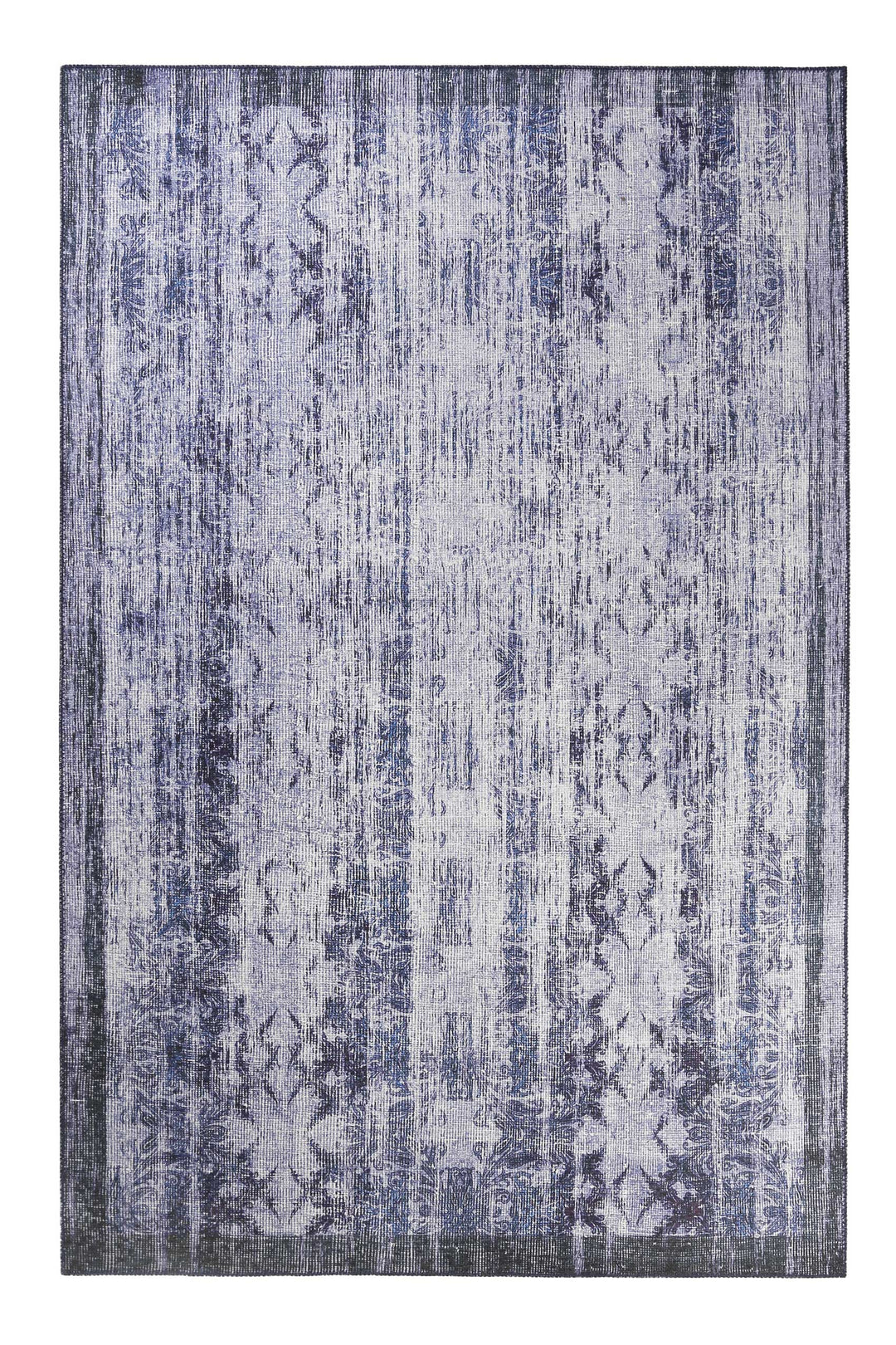 Poolside Teppich blau Kurzflor rechteckig