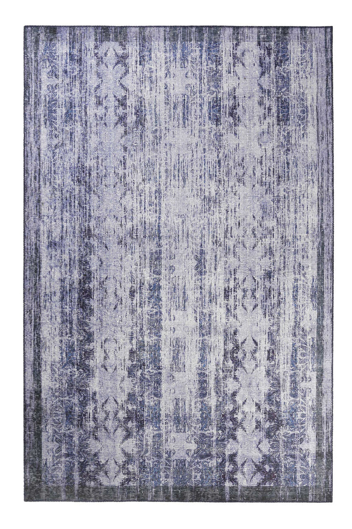 Poolside Teppich blau Kurzflor rechteckig