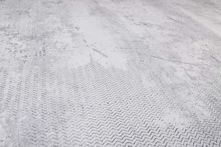 Radiate Teppich grau Kurzflor rechteckig