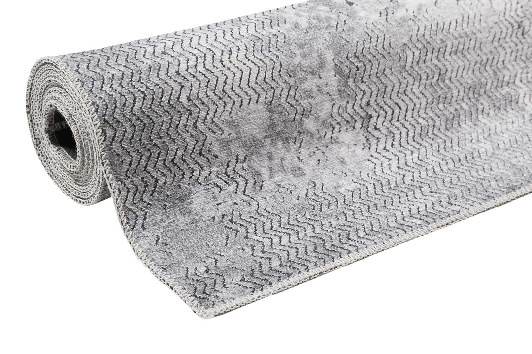 Radiate Teppich grau Kurzflor rechteckig