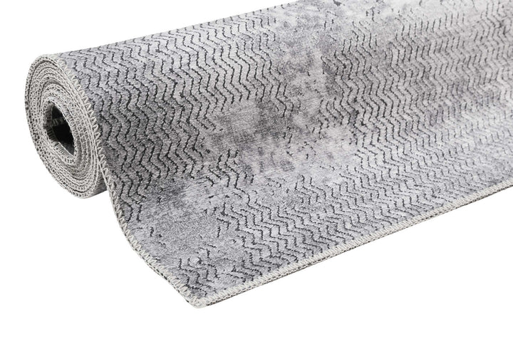 Radiate Teppich grau Kurzflor rechteckig