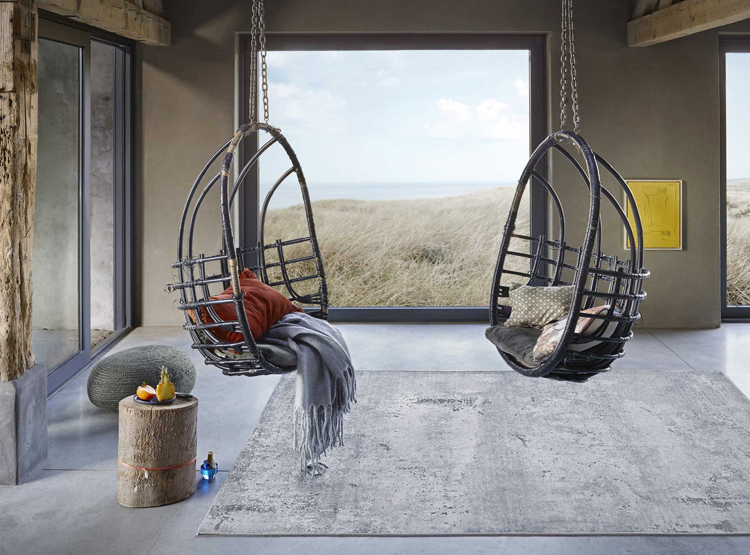 Radiate Teppich grau Kurzflor rechteckig