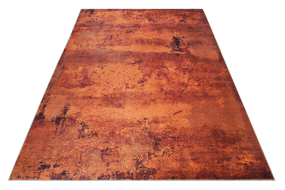 Radiate Teppich rost Kurzflor rechteckig