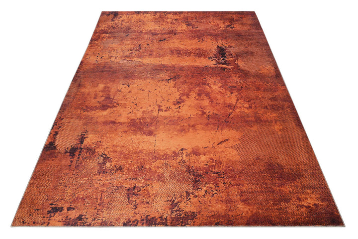 Radiate Teppich rost Kurzflor rechteckig