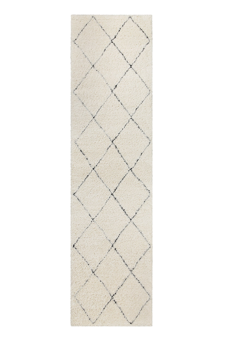 STUDIO two Teppich creme beige Hochflor rechteckig