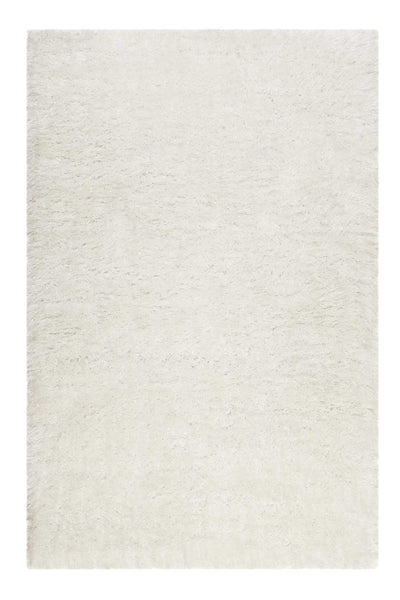 Teppich Creme Weiß glänzend Hochflor » Shiny Touch « WECONhome