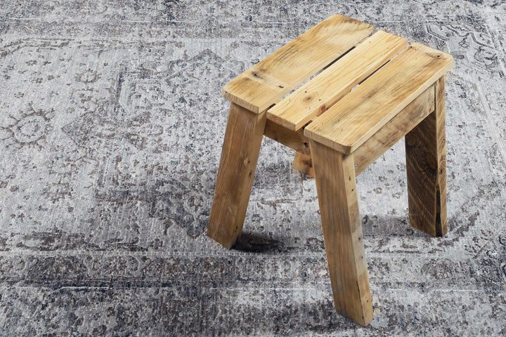 SoHo Touch Teppich silber Kurzflor rechteckig