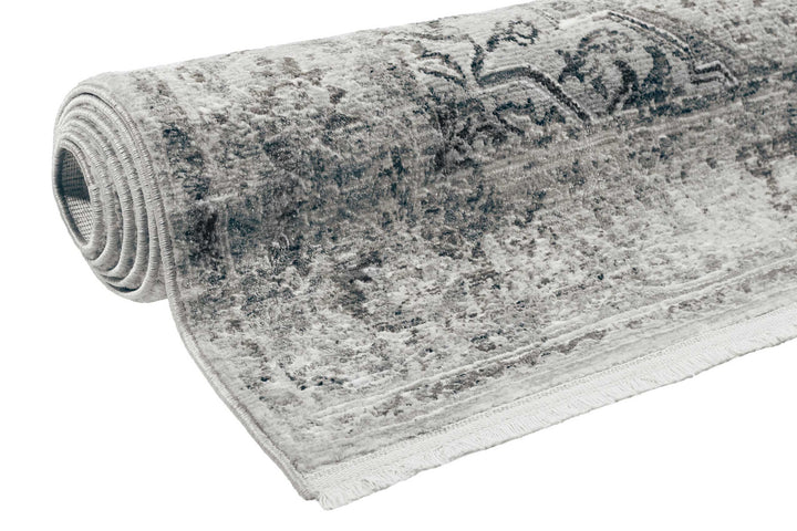 SoHo Touch Teppich silber Kurzflor rechteckig