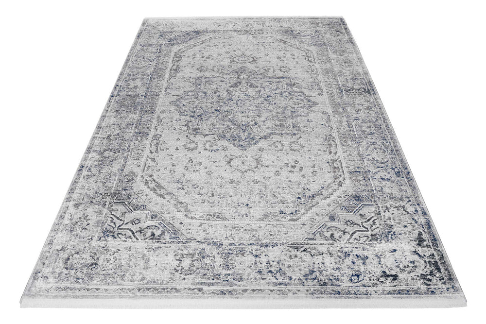 SoHo Touch Teppich silber Kurzflor rechteckig