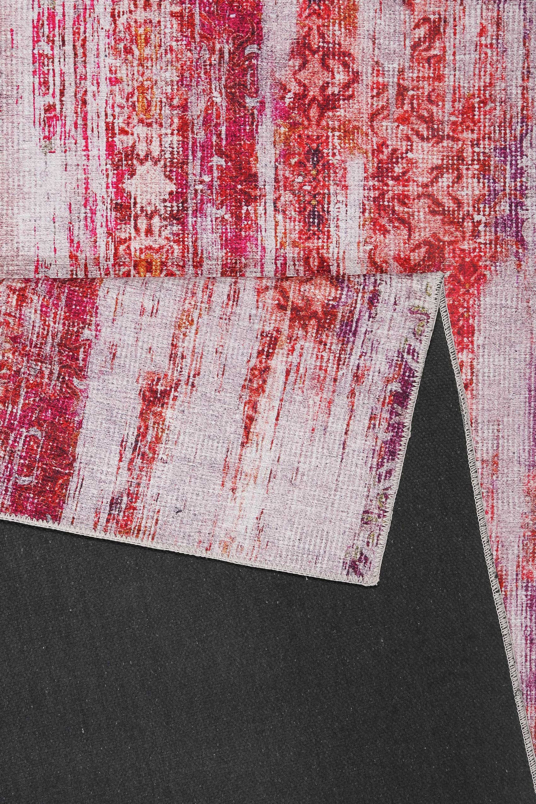 Sunset in Faro Teppich pink Kurzflor rechteckig