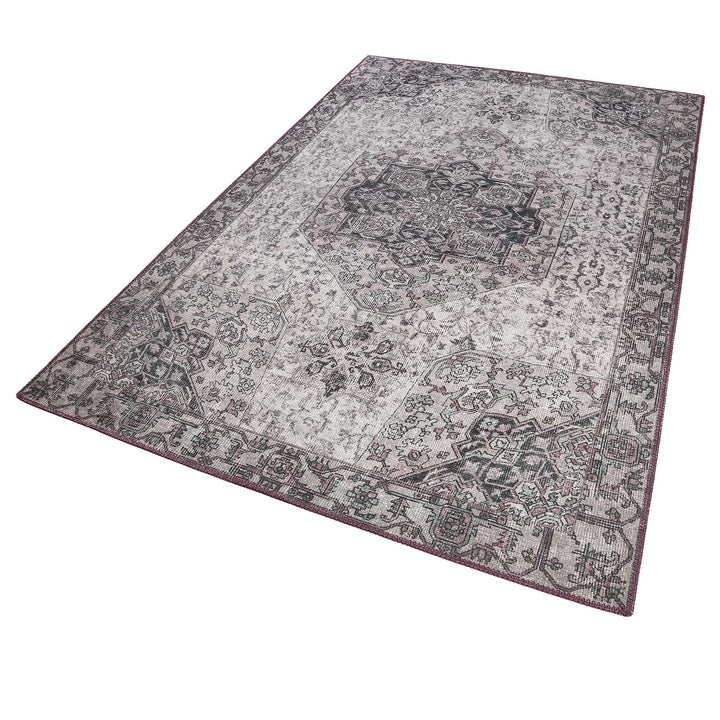 Synchronize Teppich lila Kurzflor rechteckig