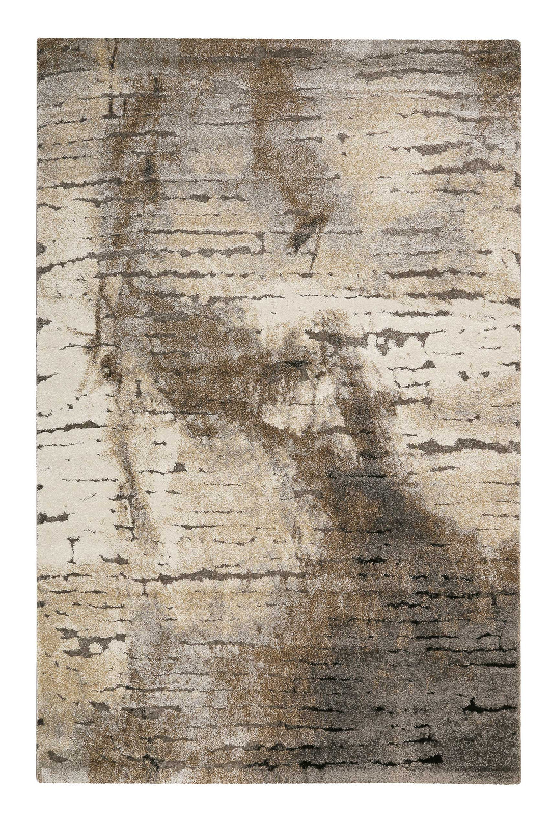 Timber Teppich braun Kurzflor rechteckig