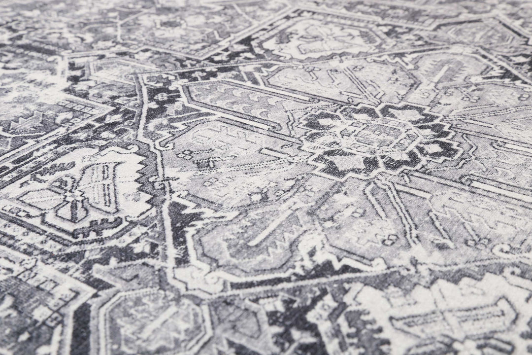 Badteppich Grau Vintage "Urban Estate" WECONhome
