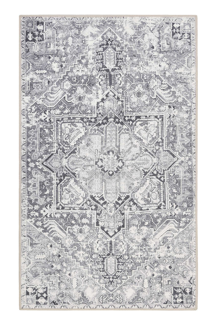 Badteppich Grau Vintage "Urban Estate" WECONhome