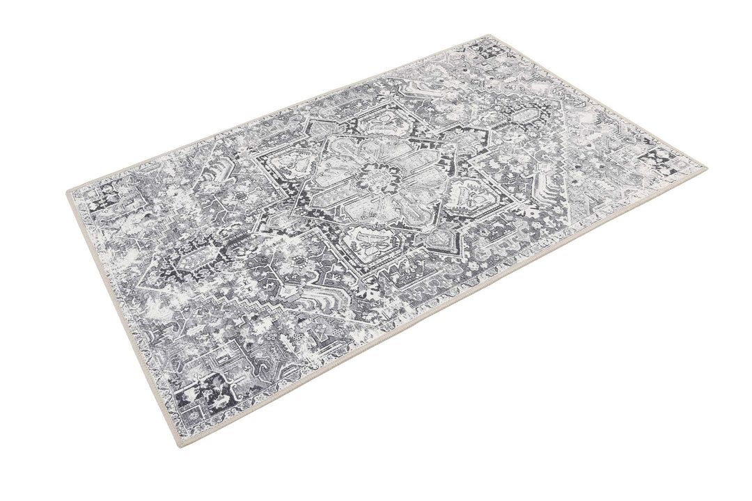 Badteppich Grau Vintage "Urban Estate" WECONhome