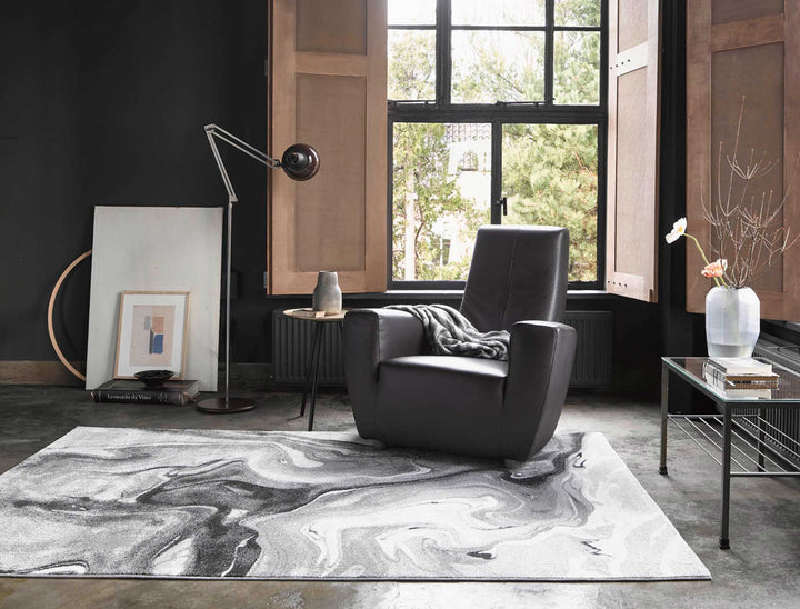 Voyage Teppich grau Kurzflor rechteckig