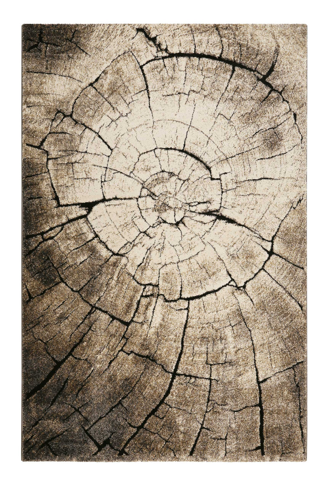 Wild Oak Teppich braun Kurzflor rechteckig
