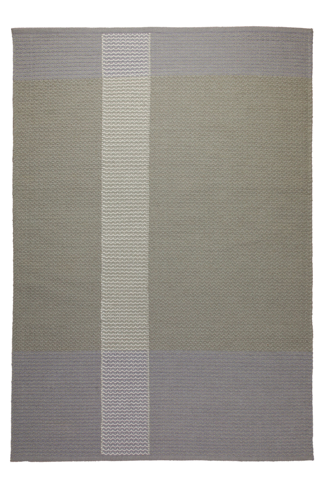 160x230 Teppich Wohnzimmer Greige trifft Hellblau – Skandi-Flachgewebe mit Charakter