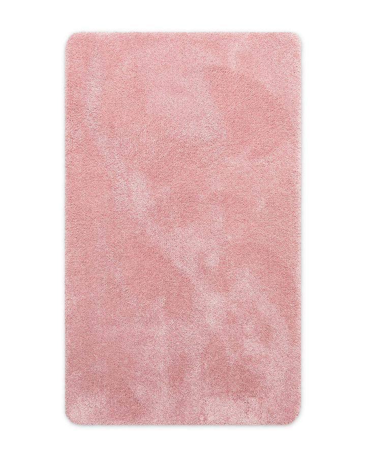 Badematte Badteppich Joris Rosa flauschig Freisteller Front