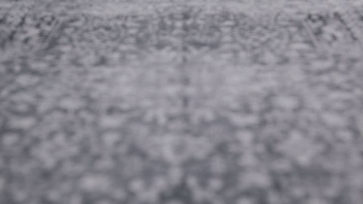 Ralph  Badteppich grau Kurzflor rechteckig