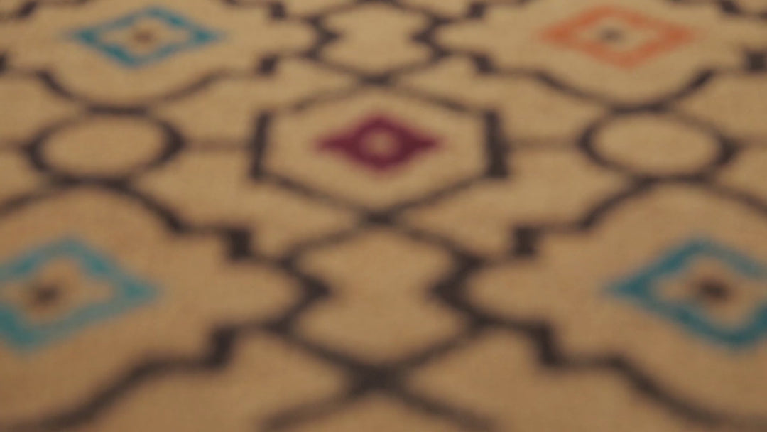 Posh Palace Fußmatte natur Kurzflor rechteckig