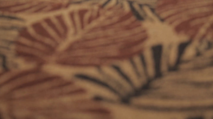 Jungle Mat Fußmatte rotbraun Kurzflor rechteckig