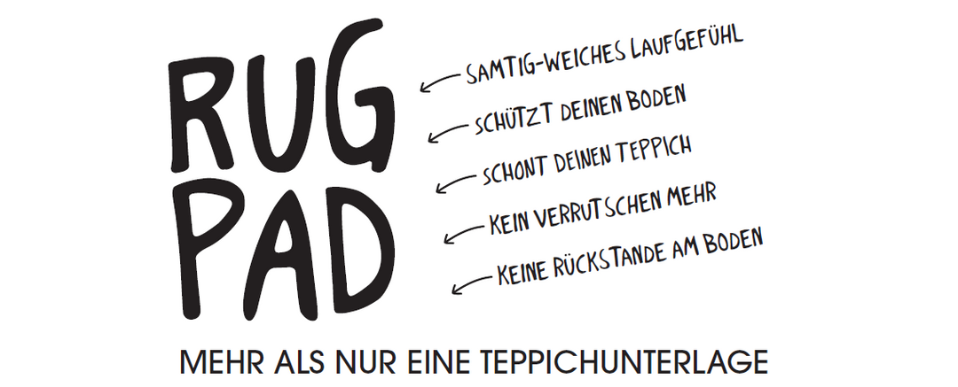 RugPad Basic Antirutschmatte hellgrau Kurzflor rund
