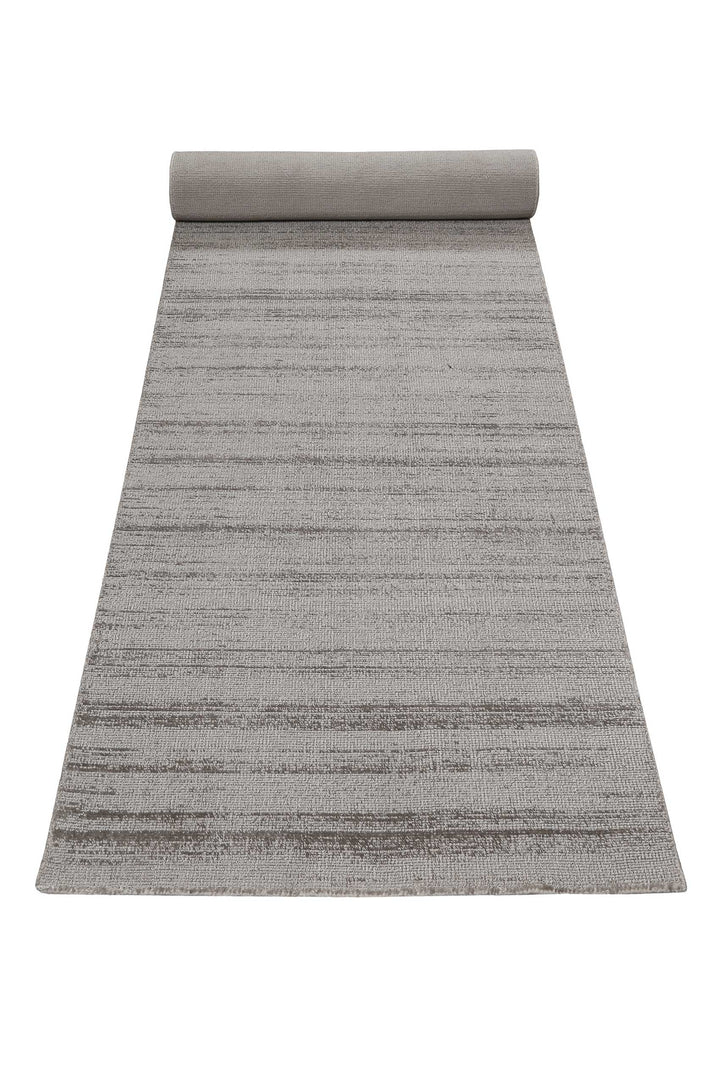 Gil Teppich hellgrau Kurzflor rechteckig