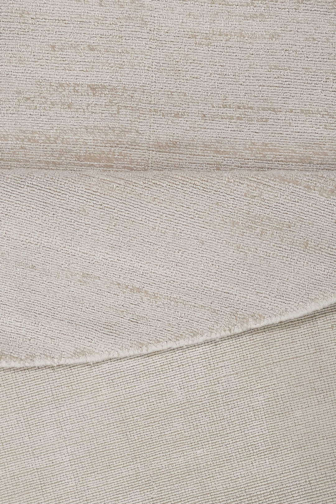 Gil Teppich creme beige Kurzflor rund