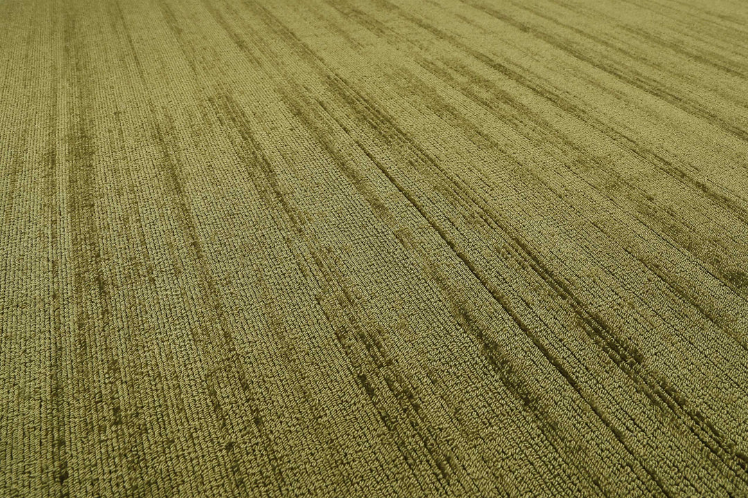 Gil Teppich grün Kurzflor rechteckig