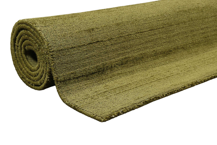 Gil Teppich grün Kurzflor rechteckig