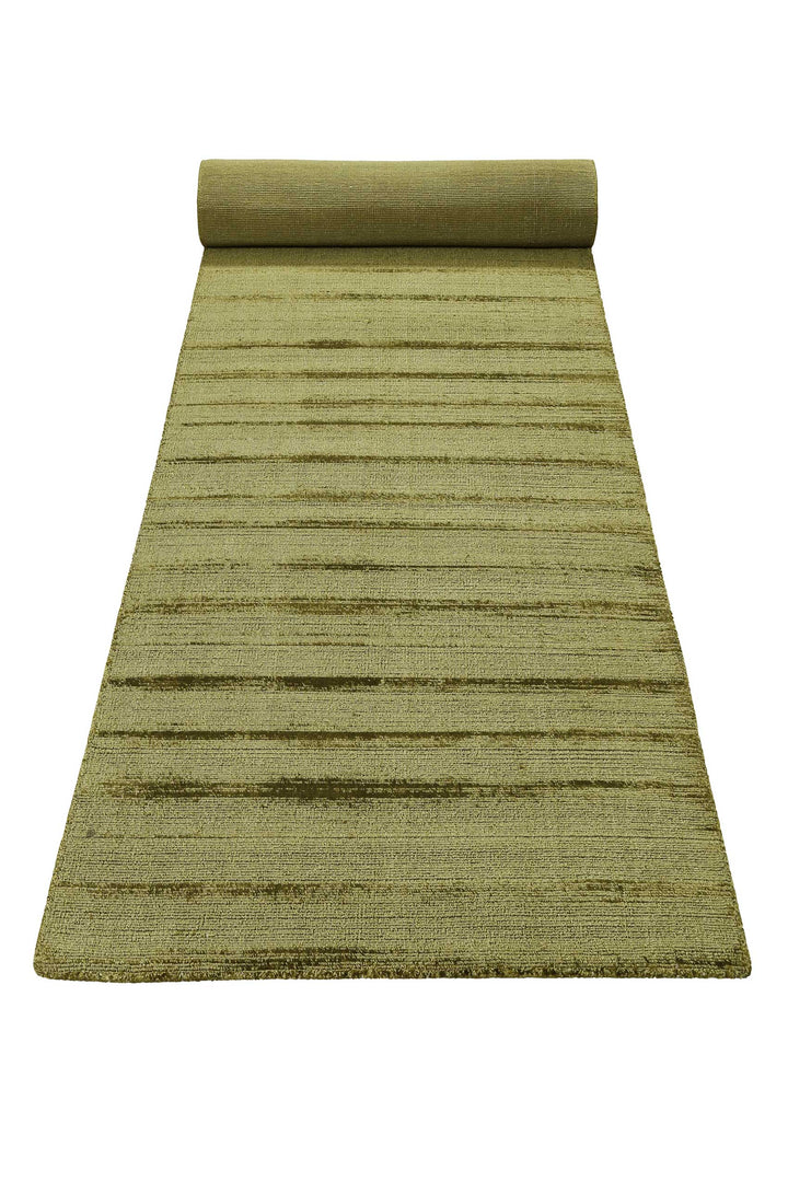 Gil Teppich grün Kurzflor rechteckig